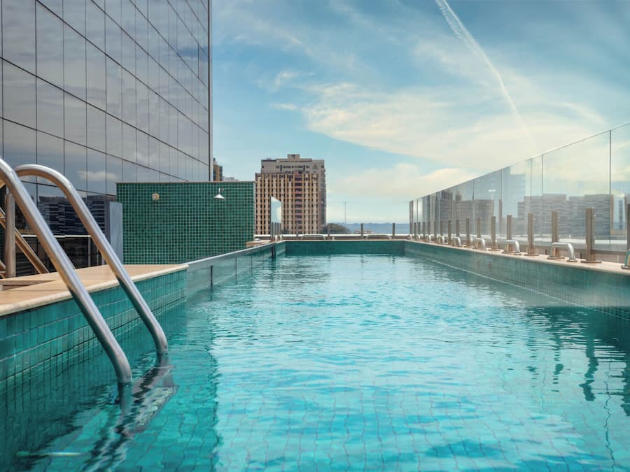 Seasonal outdoor pool