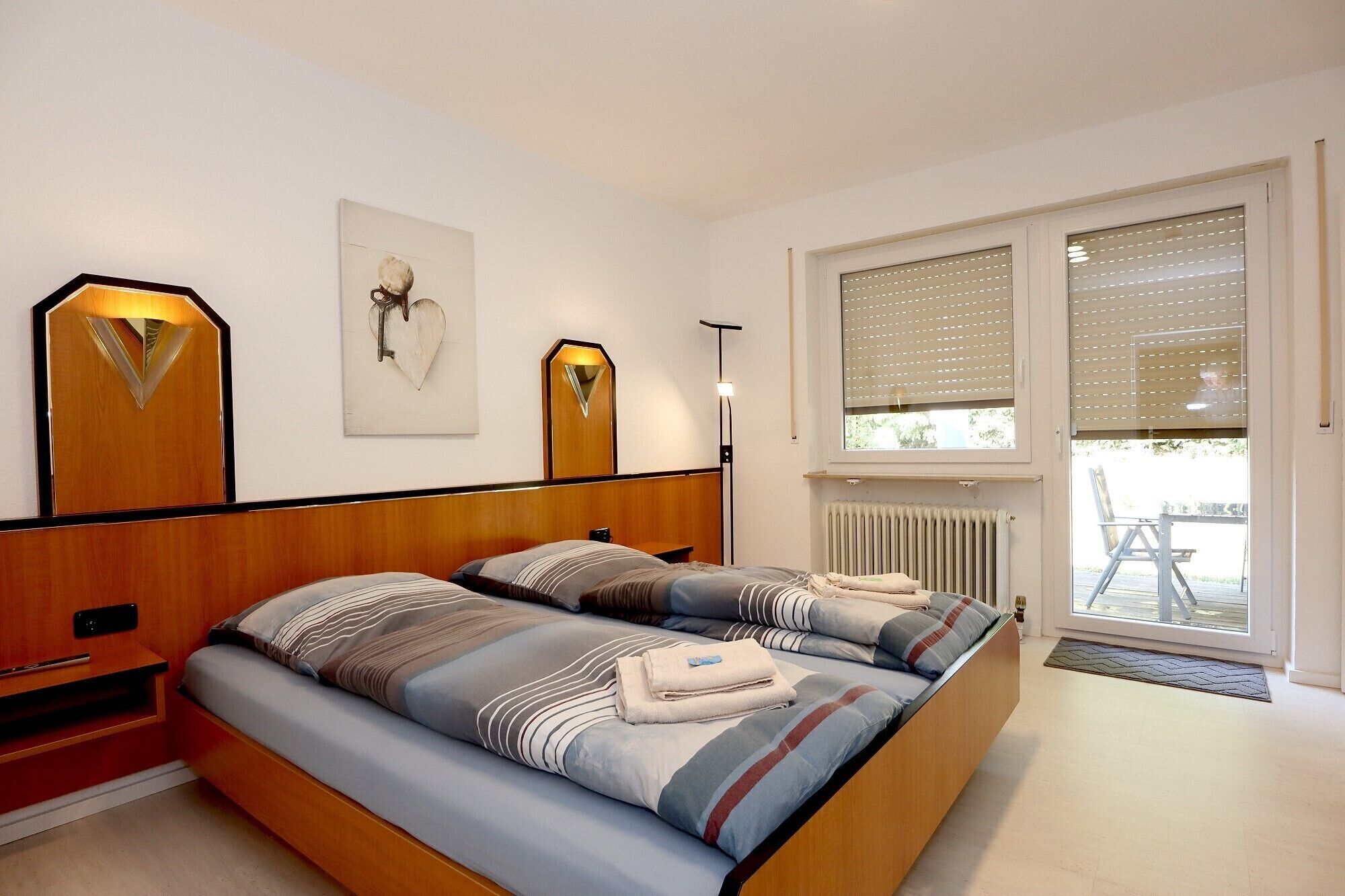 Appartement, privébadkamer (Zwei Zimmer Herzogenhorn) | 1 slaapkamer