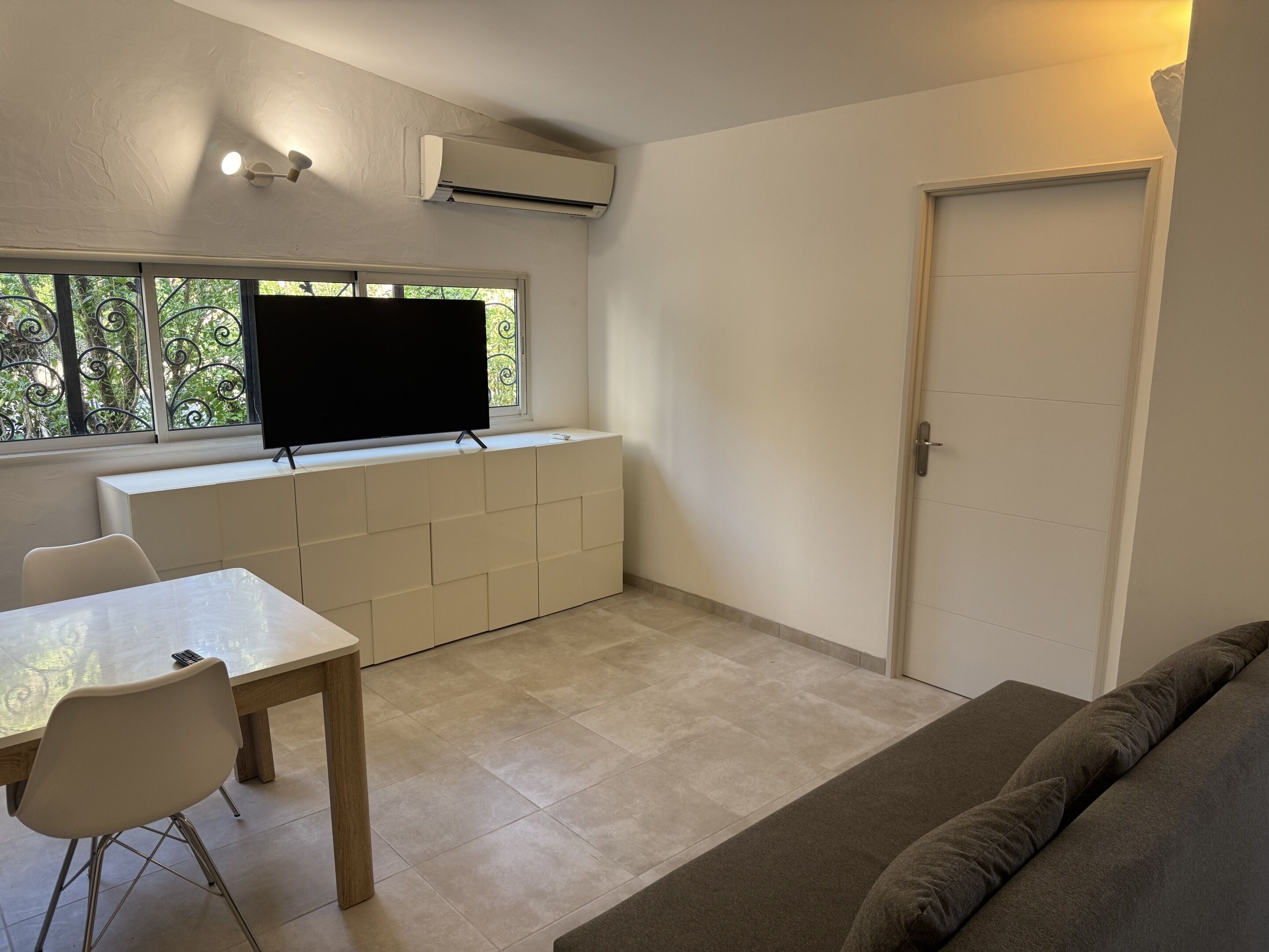 Superior suite, en-suite badkamer, uitzicht op tuin (Suite Familiale Quadruple) | Lounge
