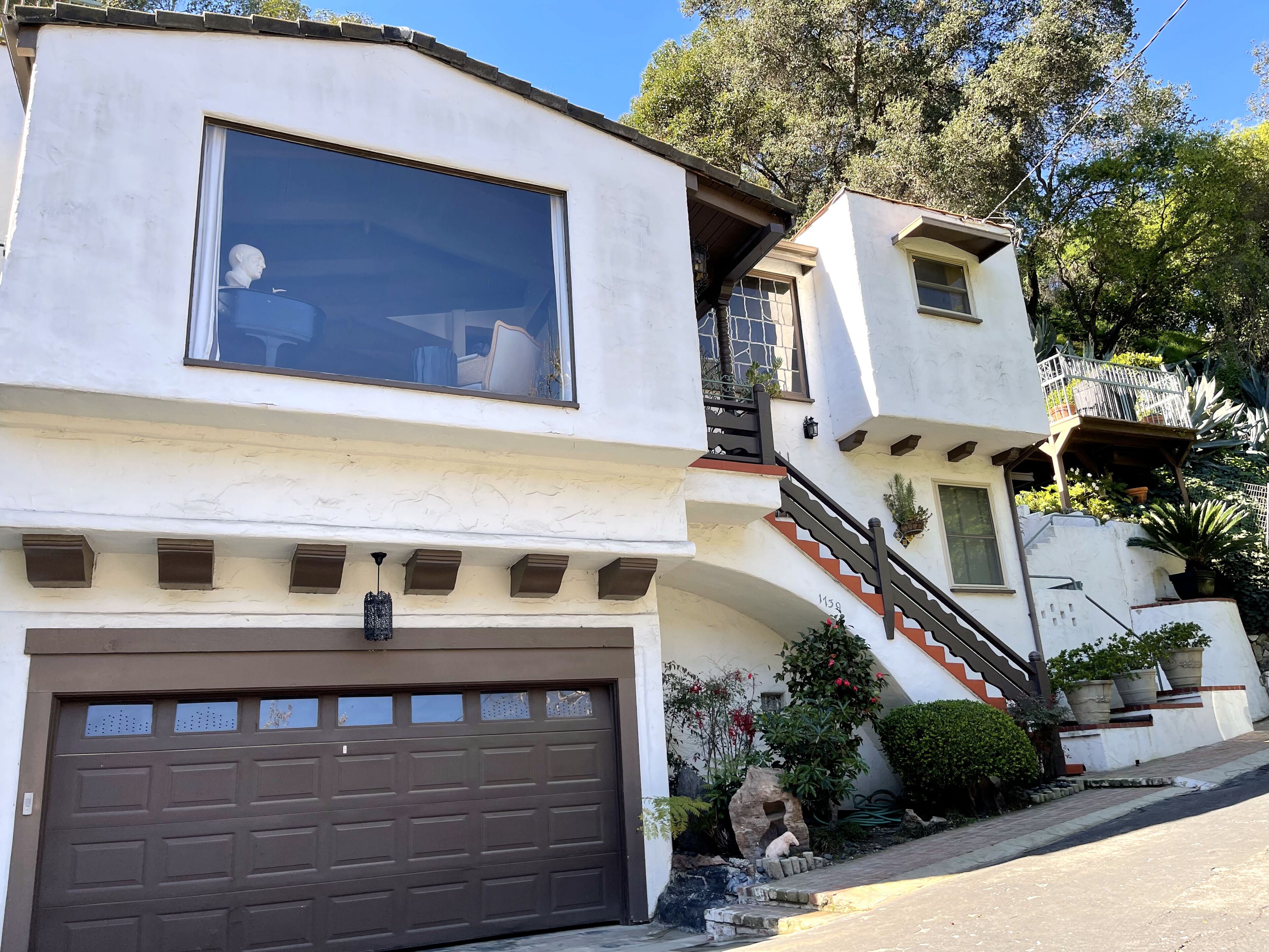 Secluded in the Canyon 1929 Spanish Style Home in BHPO with Views