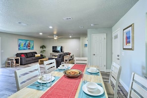 Dining - Pet-Friendly Merritt Island Home w/ Heated Pool (Merritt Island)