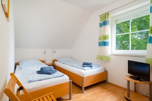 3 habitaciones, tabla de planchar con plancha y wifi 