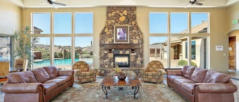 House, Multiple Bedrooms | Living area | 36-inch flat-screen TV with cable channels, Smart TV, DVD player