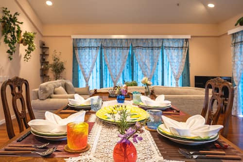 Restauration dans la chambre