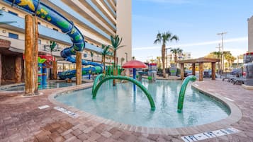 Indoor pool, outdoor pool
