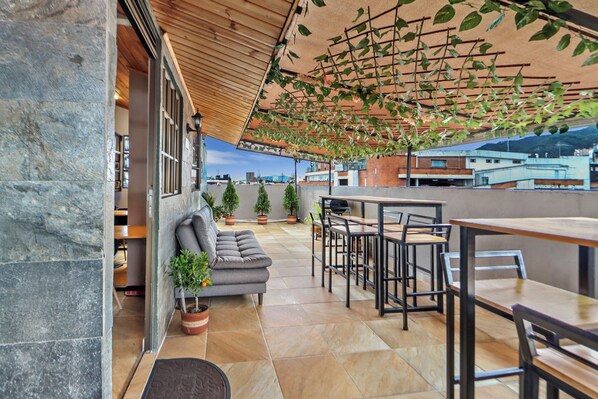 Rooftop terrace