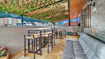 Terrasse sur le toit