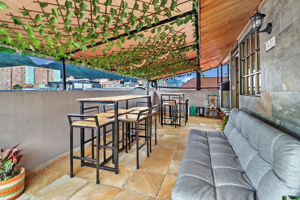 Rooftop terrace