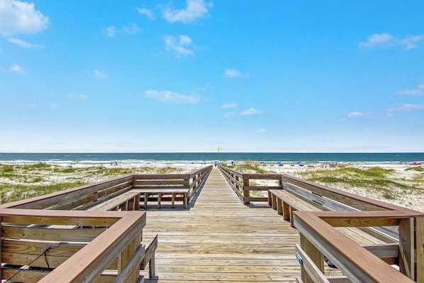 Beach nearby