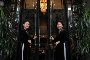 Entrée de l’hébergement