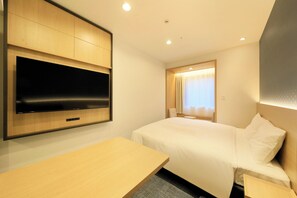 Deluxe Double Room | Down comforters, desk, blackout drapes, free WiFi - JR WEST GROUP VIA INN PRIME AKASAKA (Tokyo)