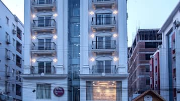 Fachada de la propiedad