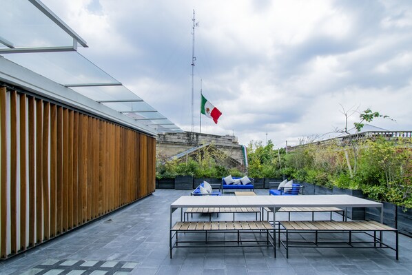 Terraza en la azotea