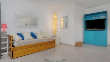 Fernseher, Tischtennisplatte