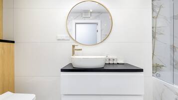 Suite monolocale Design | Bagno | Asciugacapelli
