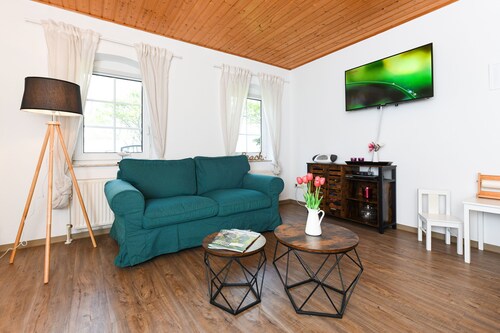 Ferienwohnung Pfingstrose - Ferienwohnungen auf dem Bauernhof Schmidt