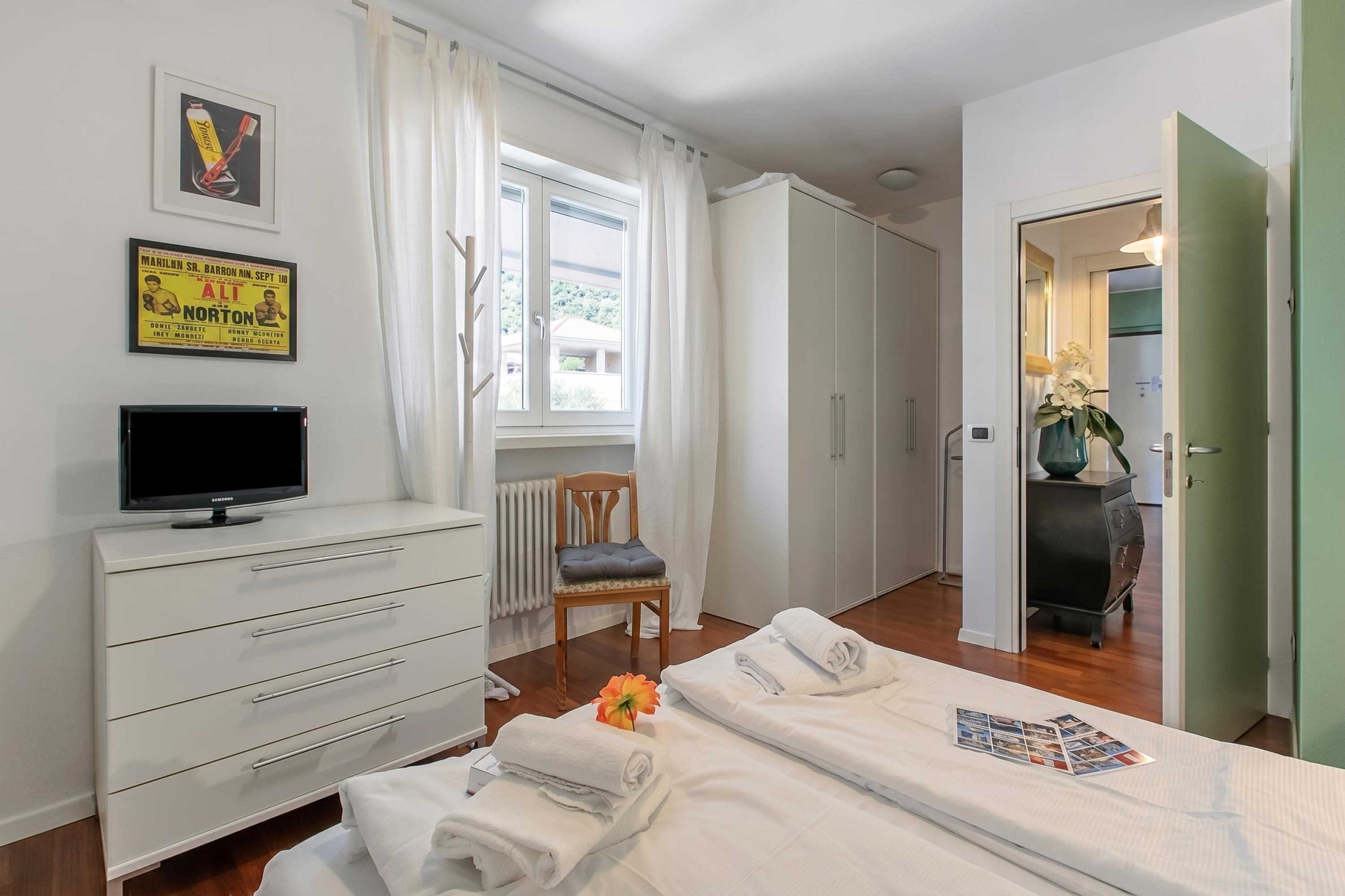 Honeymoon appartement, meerdere slaapkamers (Suite 22) | 1 slaapkamer, gratis wifi, beddengoed