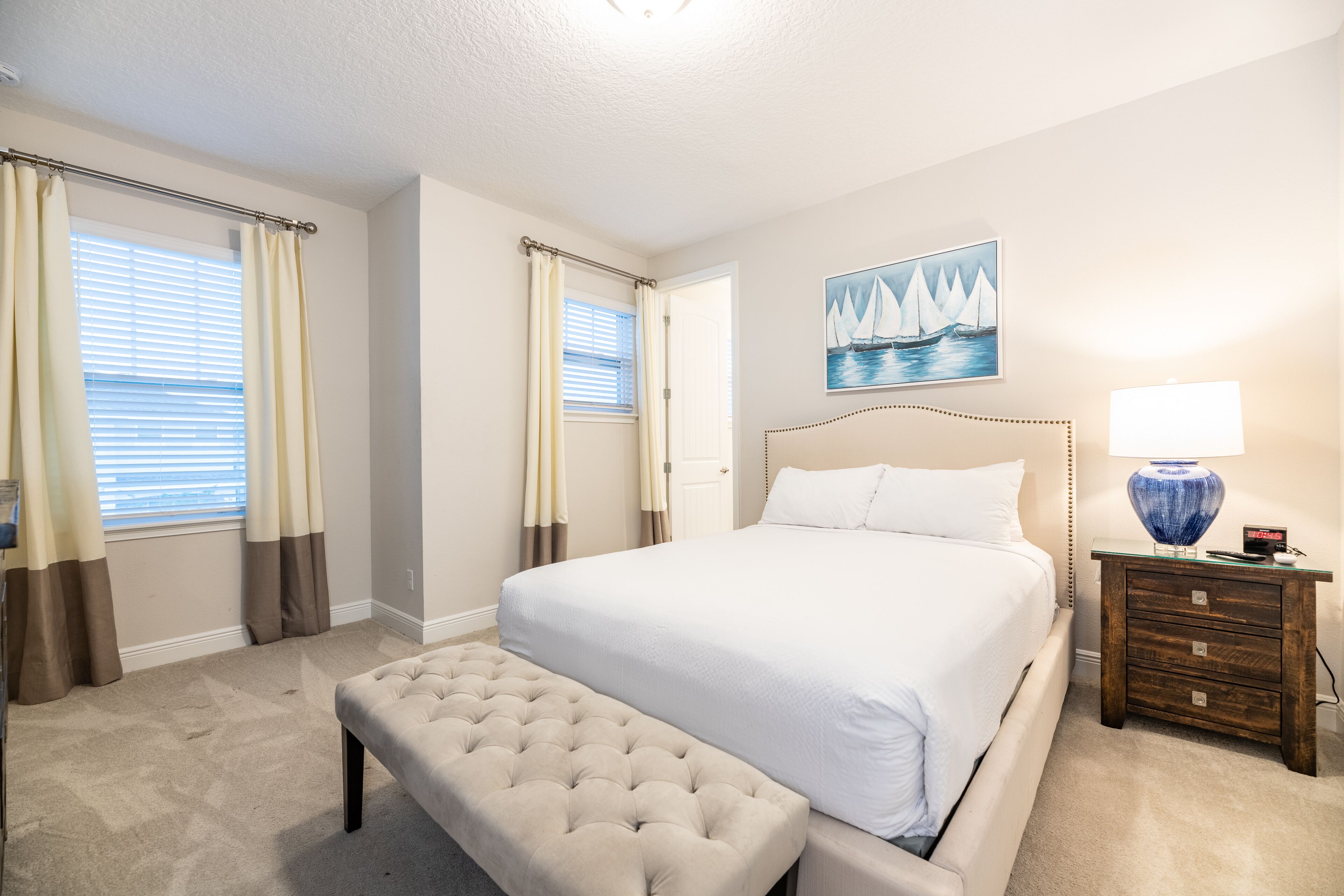 5 bedrooms, in-room safe, iron/ironing board, free WiFi