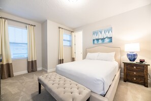 5 bedrooms, in-room safe, iron/ironing board, free WiFi