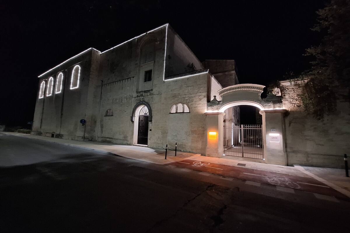 front of property – evening/night