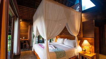 Phòng dành cho gia đình, 2 phòng ngủ | Bộ trải giường bằng vải cotton Ai Cập, bộ đồ giường cao cấp