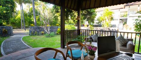 Façade de l’hébergement