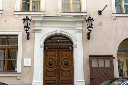 Façade de l’hébergement