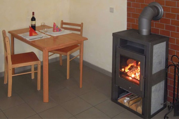 Ferienwohnung1 Kamin