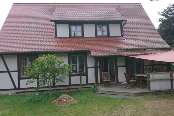 Ferienhaus Gartenseite