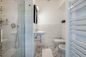 Shower, hair dryer, bidet