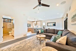 Flat-screen TV, offices