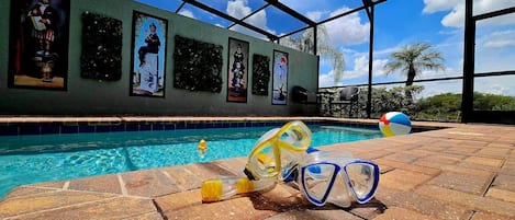 Piscine chauffée
