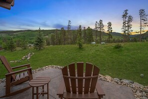 Terrace/patio - Luxury Townhome in River Run Village w/ Mountain Views, Easy Access to Shops! (Keystone)