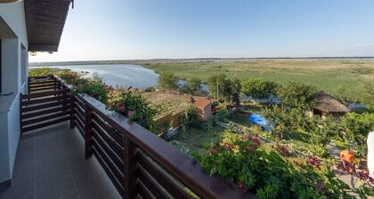 Unique view and charming sunsets at the secret oasis of the Danube Delta