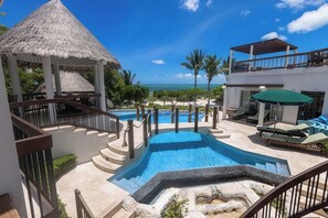 Una piscina climatizada