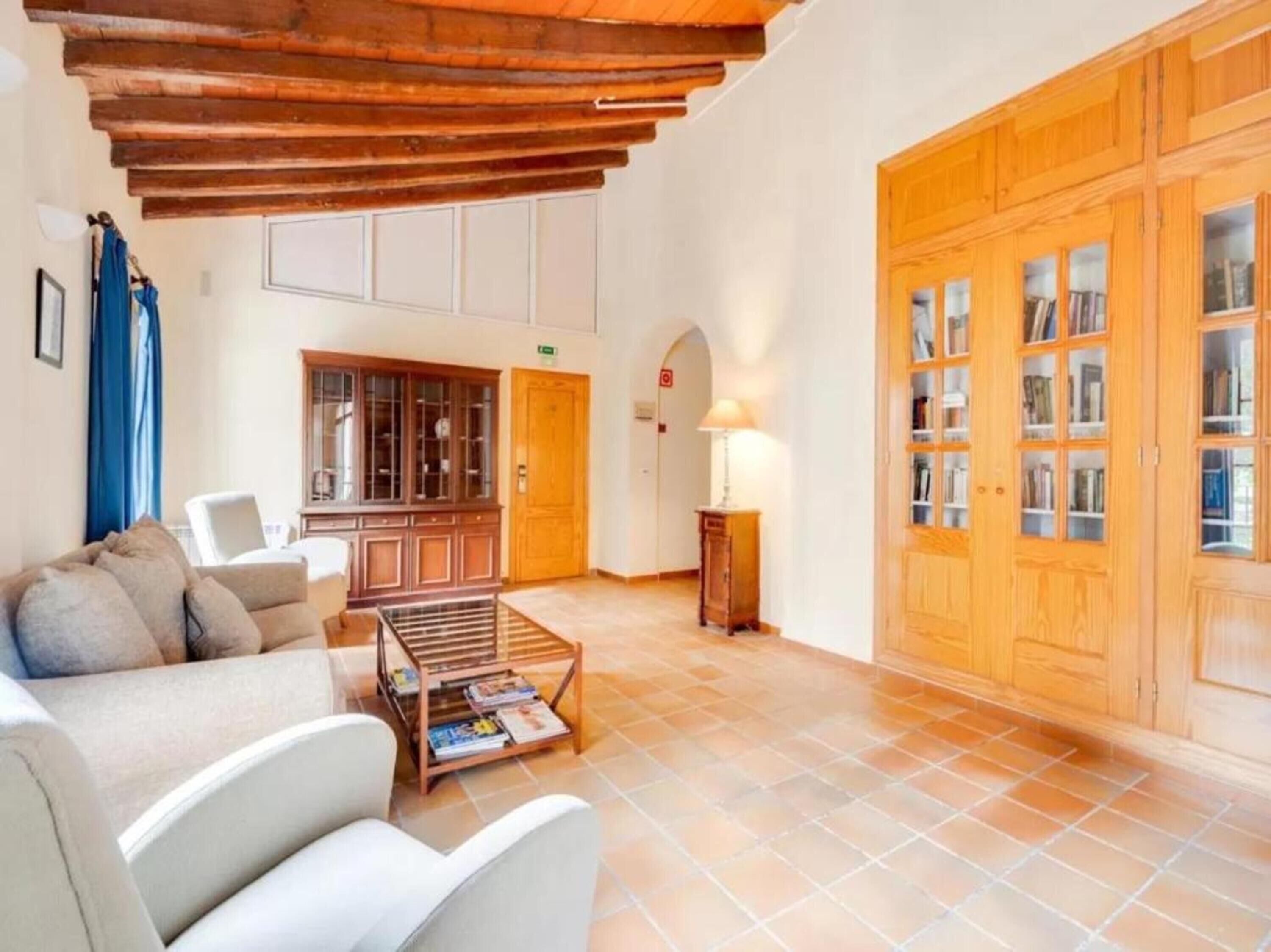 25-inch flat-screen TV with digital channels, TV