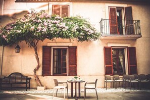 Façade de l’hébergement