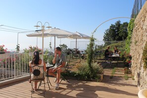 Terrasse sur le toit