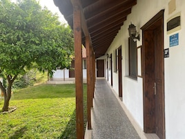 Fachada de la propiedad