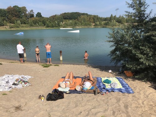 Island of Rügen, only 10 minutes from the Baltic seaside resort of Binz, by the lake