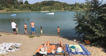 Island of Rügen, only 10 minutes from the Baltic seaside resort of Binz, by the lake