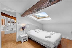 1 chambre, fer et planche à repasser, Wi-Fi gratuit, draps fournis