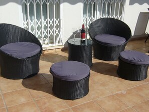 Terrace/patio - 2 Bed ground floor apartment in prestige golf complex, close to La Cala de Mijas (MIJAS COSTA MIJAS)