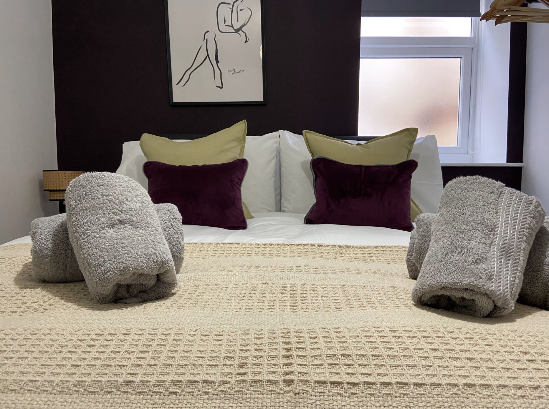 2 bedrooms, desk, iron/ironing board, free WiFi