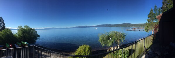 Property grounds - Gorgeous, sweeping views of Lake Tahoe from 3 story lake front condo! (Tahoe City)