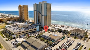 The condo is only one block from the Gulf, giving guests the perfect blend of convenience and coastal charm. - Dog-Friendly, Steps to Beach & Gulf Sunsets | Beach Bungalow (Panama City Beach)