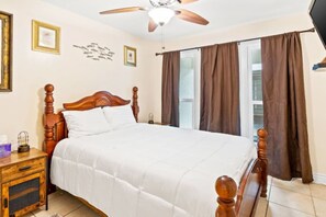 2 habitaciones, wifi gratis y ropa de cama 