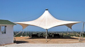 Outdoor dining - Gabbriccio - apartment in wine estate (Loc. Ortacavoli, Riparbella)