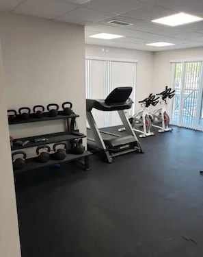 Fitnessbereich