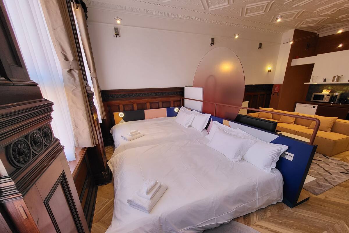 Coffres-forts dans les chambres, rideaux occultants